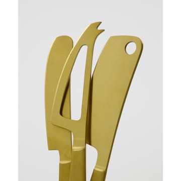 Cheese osteknive 3 dele - Gylden - House Doctor