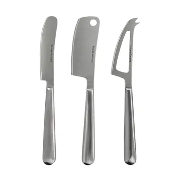 Cheese osteknive 3 dele - Sølv - House Doctor