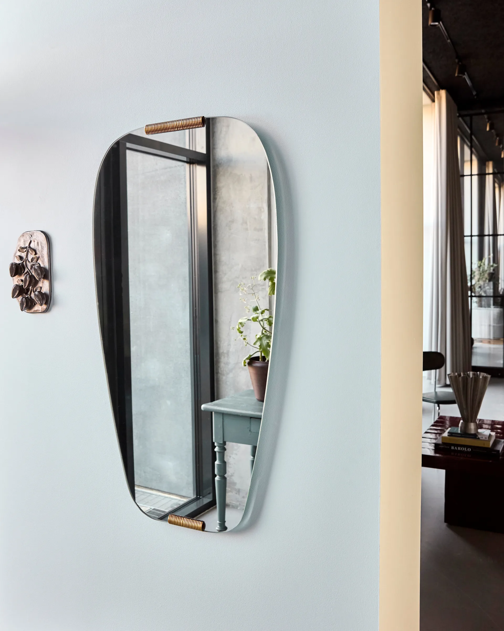 Clips spejl 54,5x100 cm, Gylden House Doctor