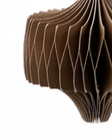 Comb juleophæng 6 dele - Lysebrun - House Doctor