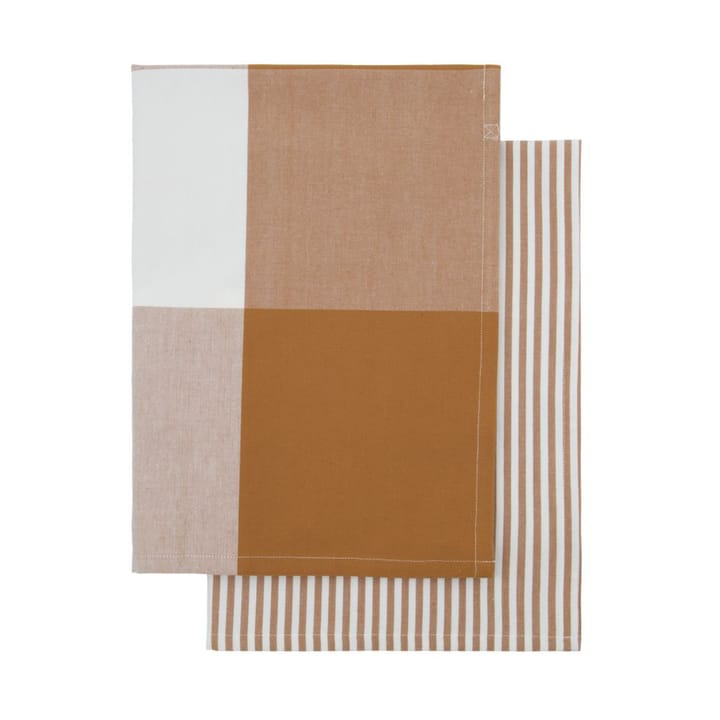 Cook viskestykke 55x75 cm 2-pak - Camel - House Doctor