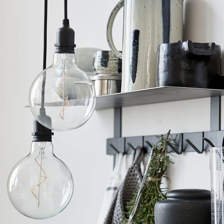 Coso batteridrevet loftslampe, Sort House Doctor
