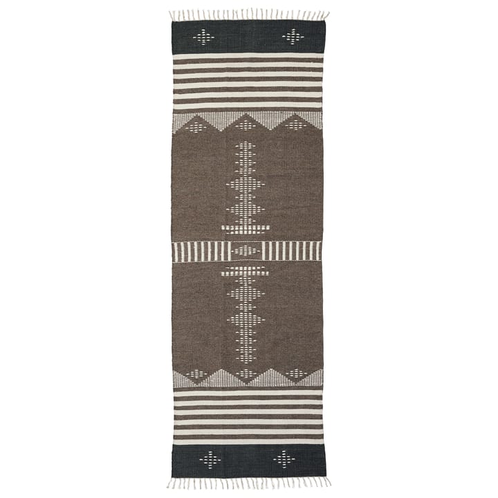 Coto tæppe 90x300 cm - Brun - House Doctor