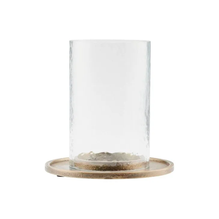 Cylo lysestage 15,5 cm, Antik messing House Doctor