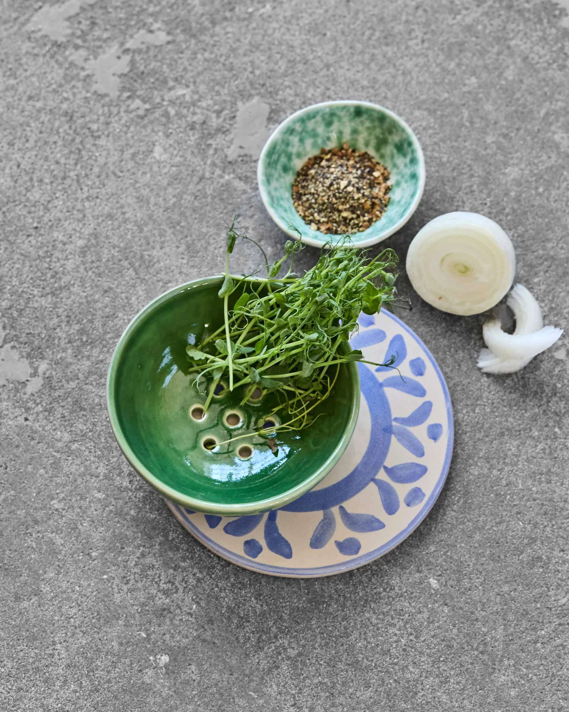 Diva si Ø12x4,5 cm, Grøn House Doctor