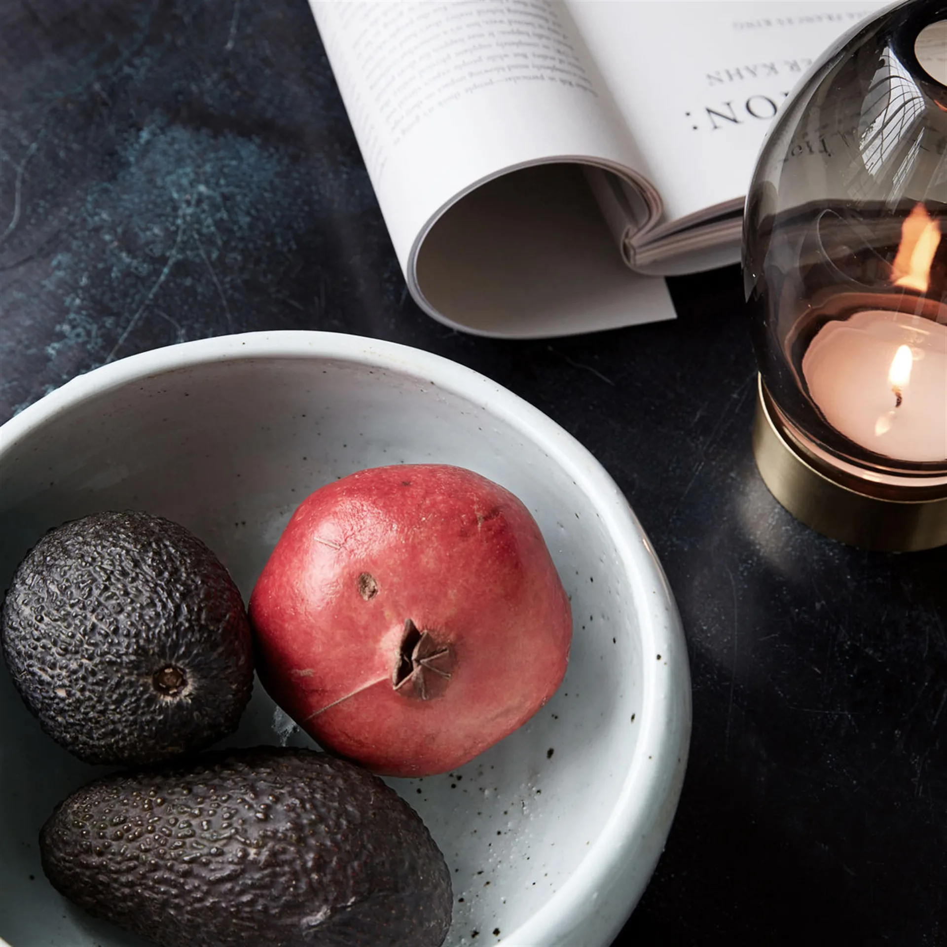 Elfenben serveringsskål, 19 cm House Doctor