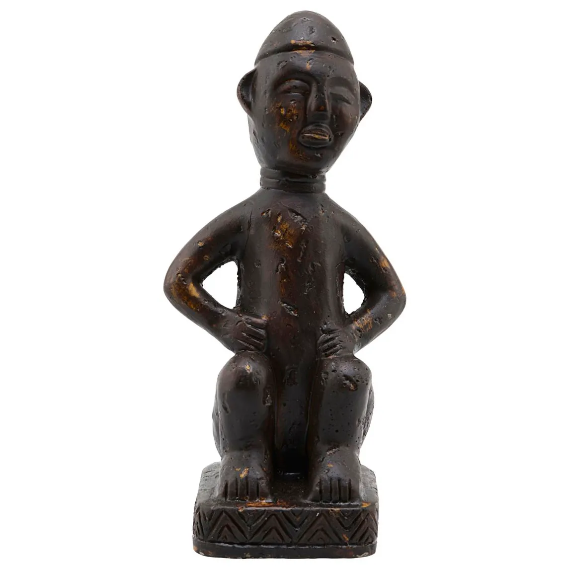 Figure skulptur 19 cm, Sort House Doctor