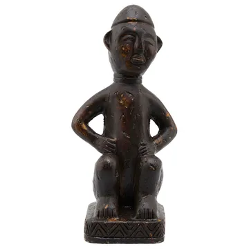 Figure skulptur 19 cm - Sort - House Doctor