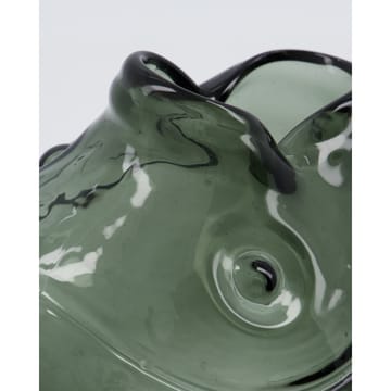 Fish vase 17,5 cm - Røggrå - House Doctor