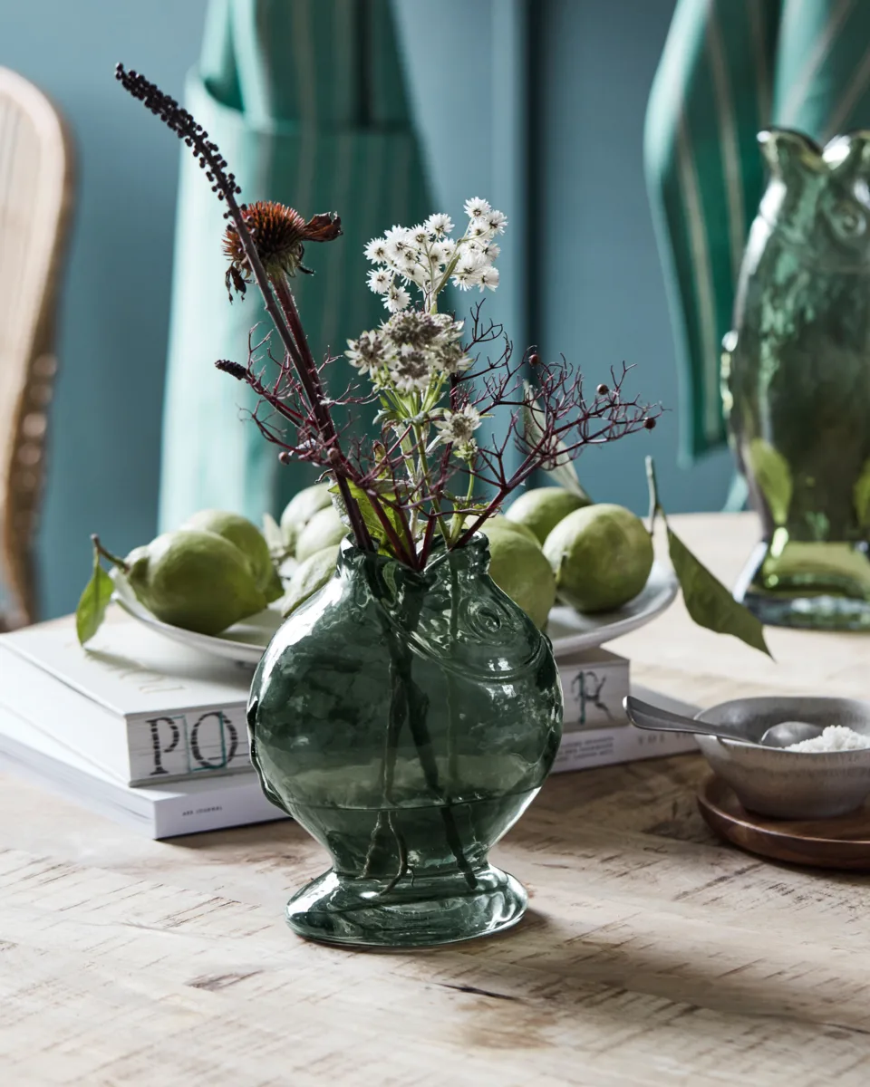 Fish vase 17,5 cm, Røggrå House Doctor