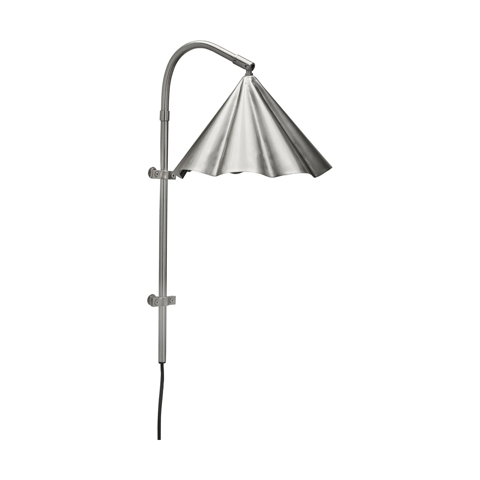 Flola væglampe 51 cm, Børstet sølvfarve House Doctor