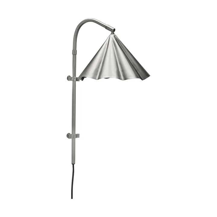 Flola væglampe 51 cm - Børstet sølvfarve - House Doctor