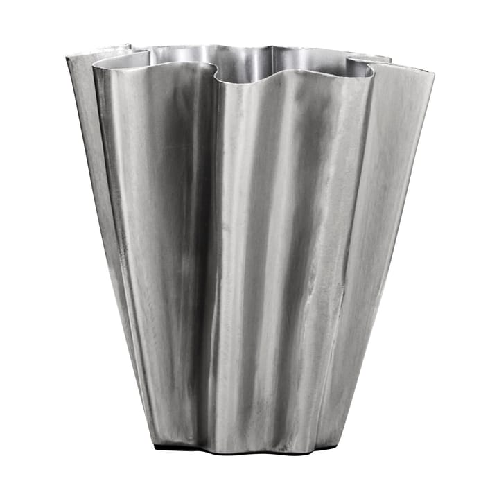 Flood vase 13 cm - Børstet sølv - House Doctor