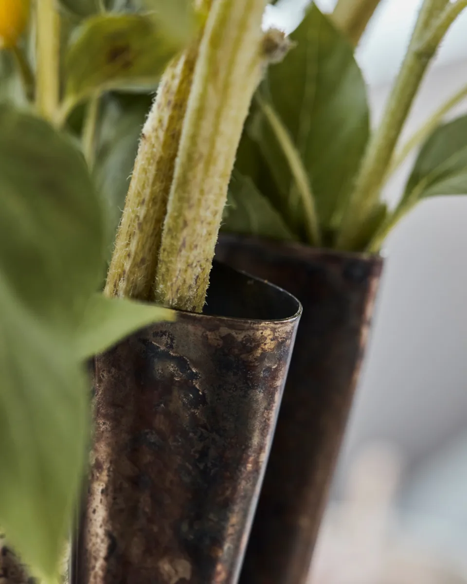 Flood vase Ø23 cm, Antik brun House Doctor