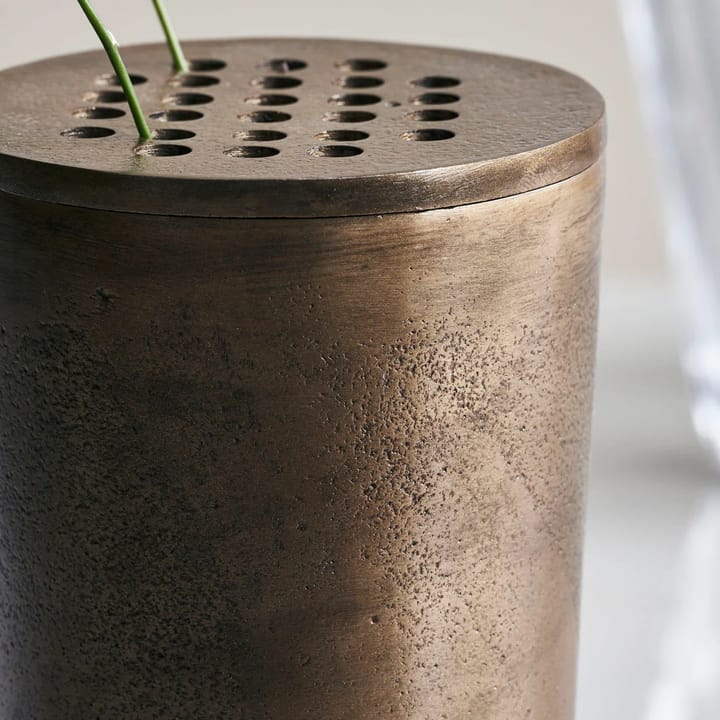 Flow vase 18 cm, Antik messing House Doctor