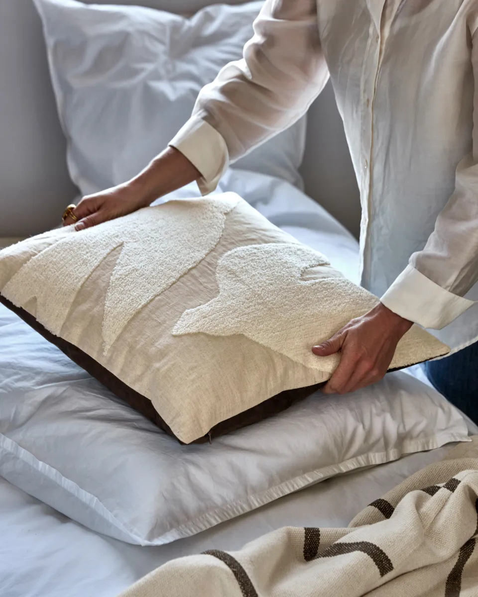 Fly pudebetræk 50x50 cm, Off-white House Doctor