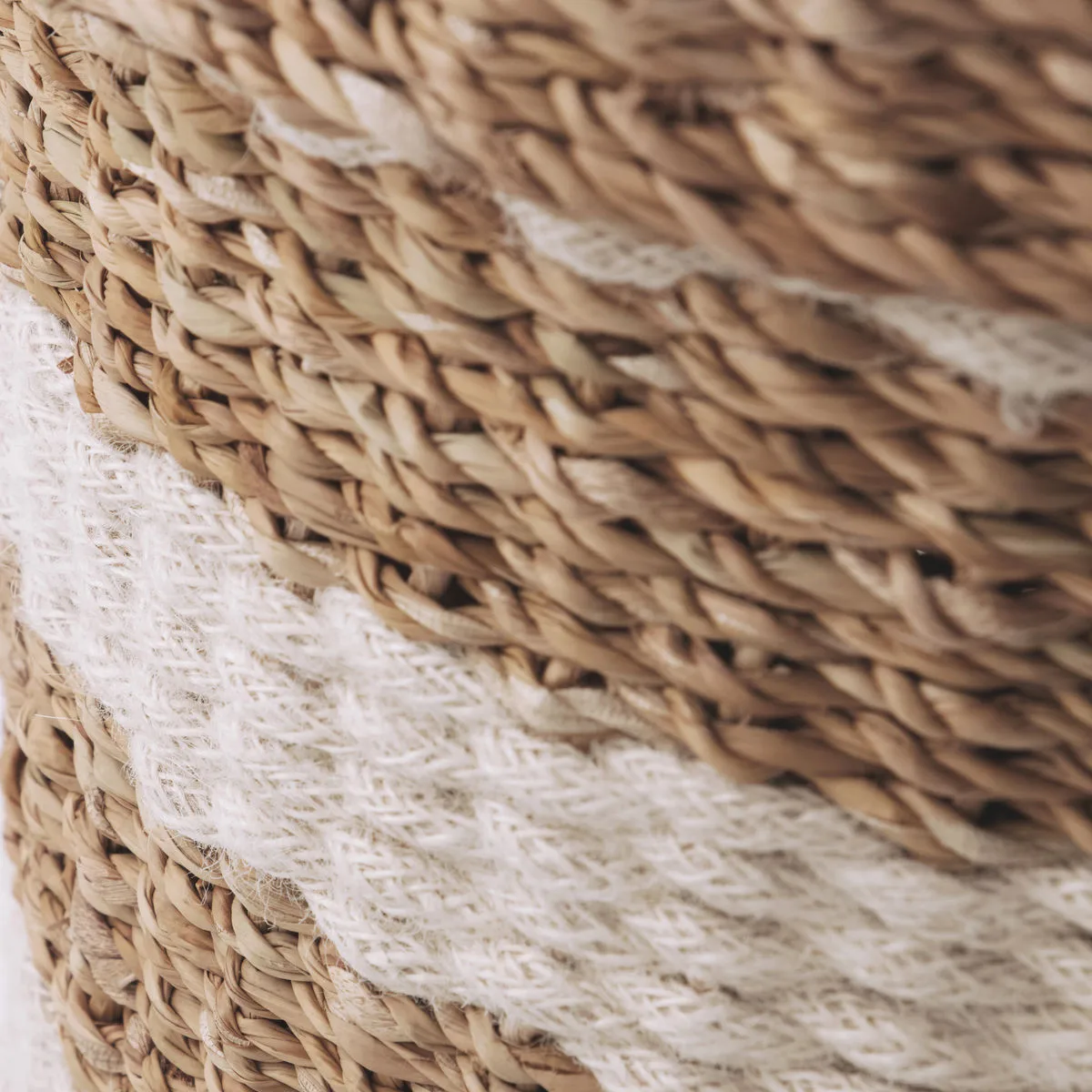 Geet opbevaringskurv 2 dele, Natur-brun House Doctor