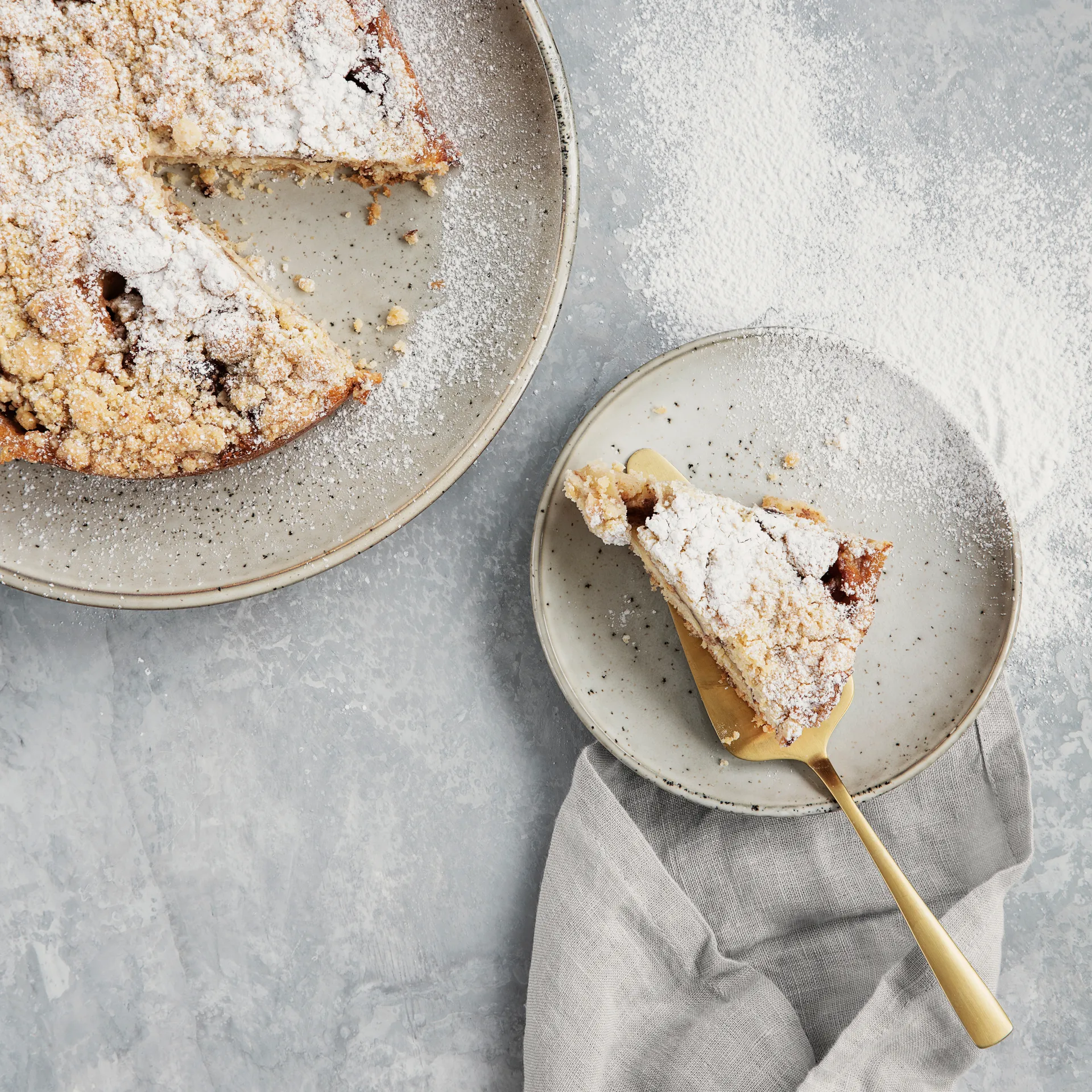 Golden kagesæt, 2 dele House Doctor