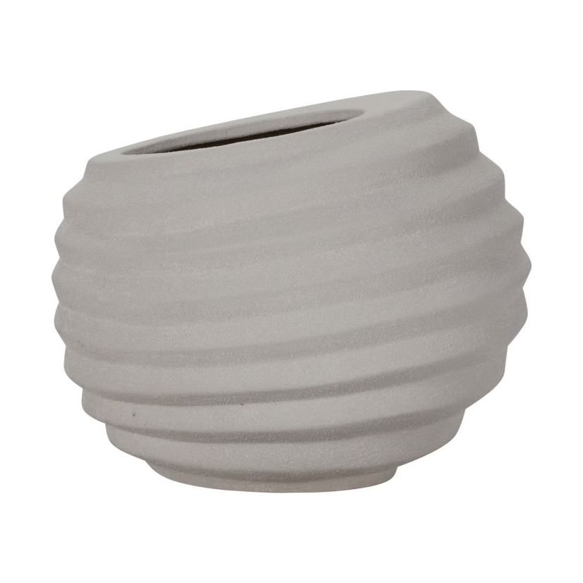 House Doctor Happ potte Ø36 cm Off-white | Skandinavisk Design | Krukker | Grå