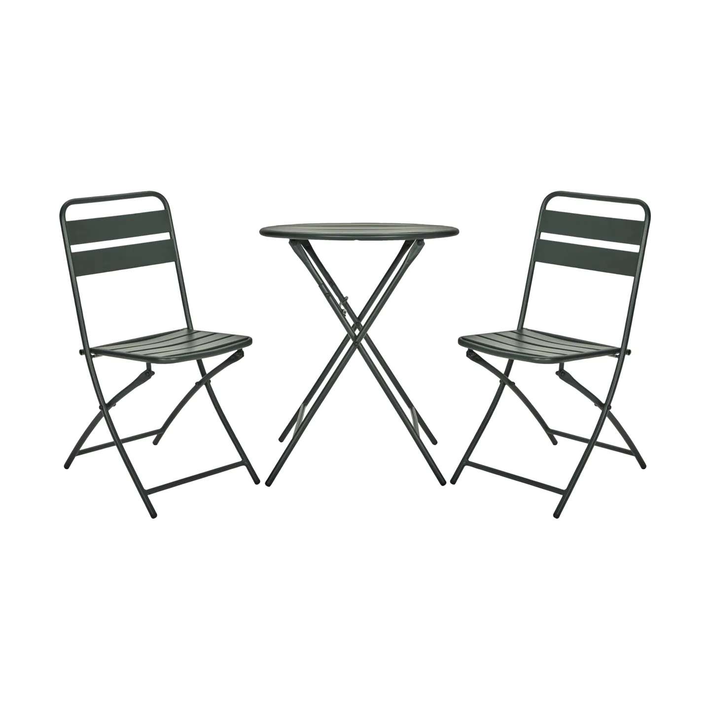 Helo café sæt med 2 stole, Grøn House Doctor