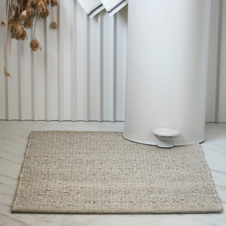 Hempi tæppe 60x90 cm - Lysegrå - House Doctor
