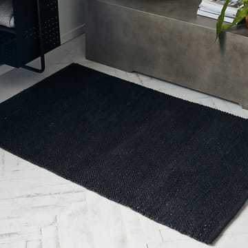 Hempi tæppe 85x130 cm - Sort - House Doctor
