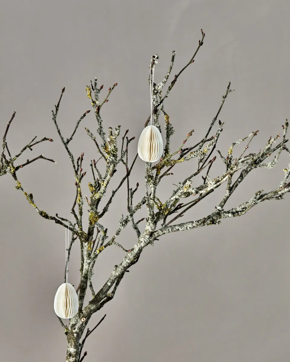 Honeycomb påskeæg 6-pak, Off-white House Doctor