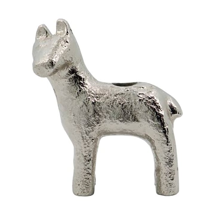 Horse lysestage 7,5 cm, Antiksølv House Doctor