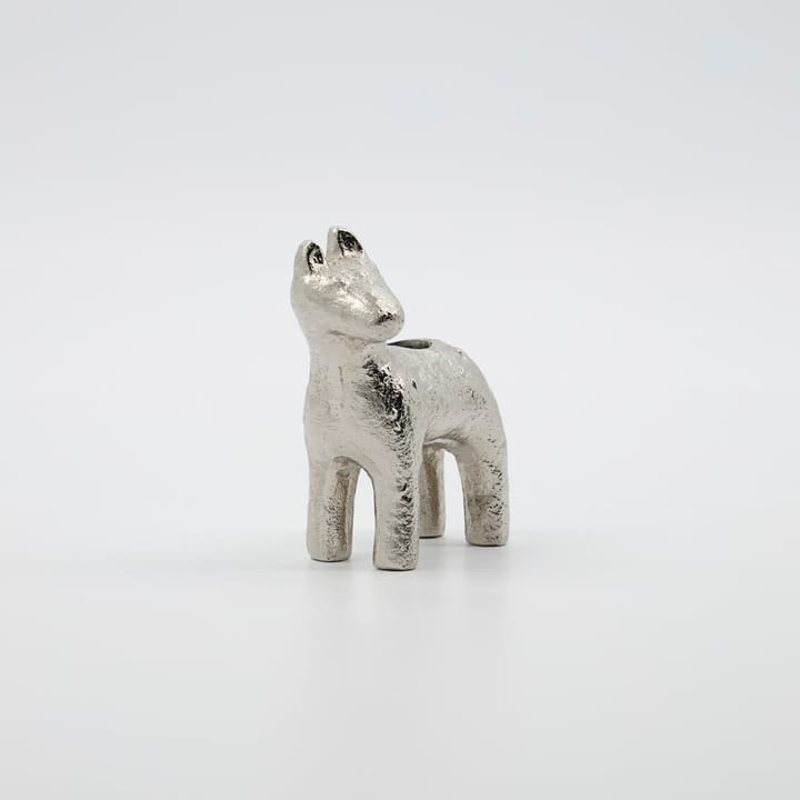 Horse lysestage 7,5 cm, Antiksølv House Doctor