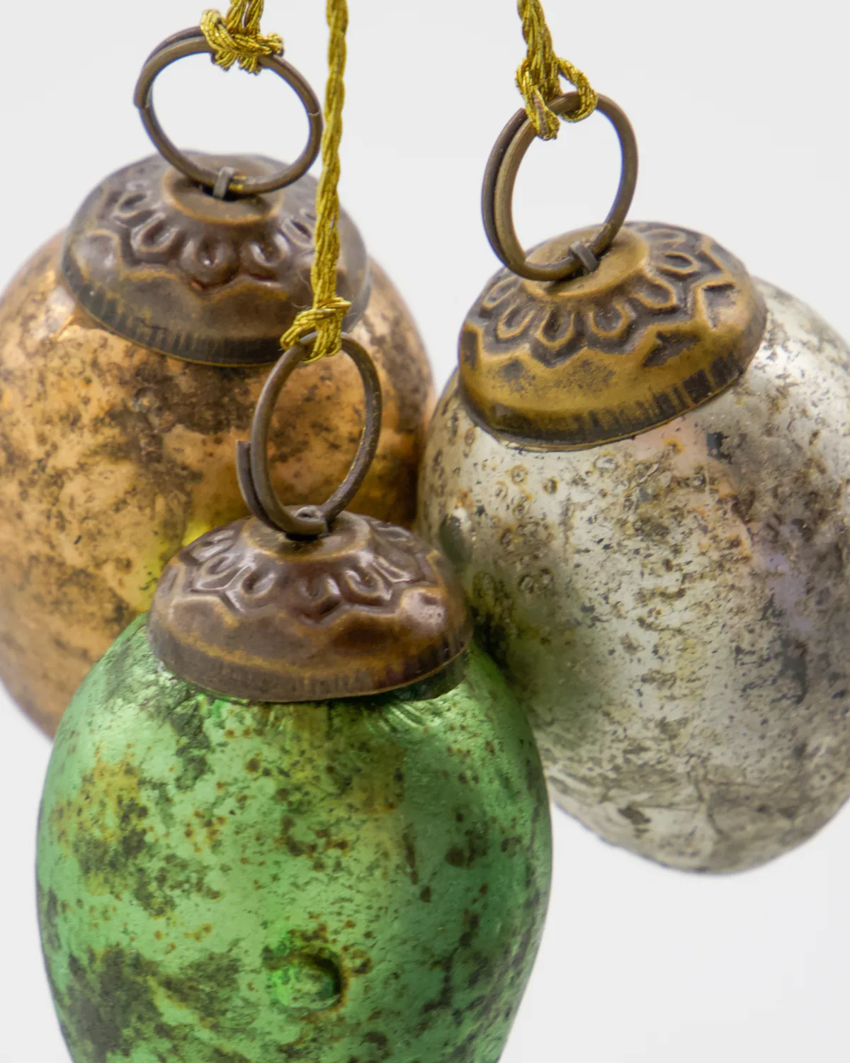 House Doctor æg påskehæng 12 dele, Grøn, Rosa, Offwhite House Doctor