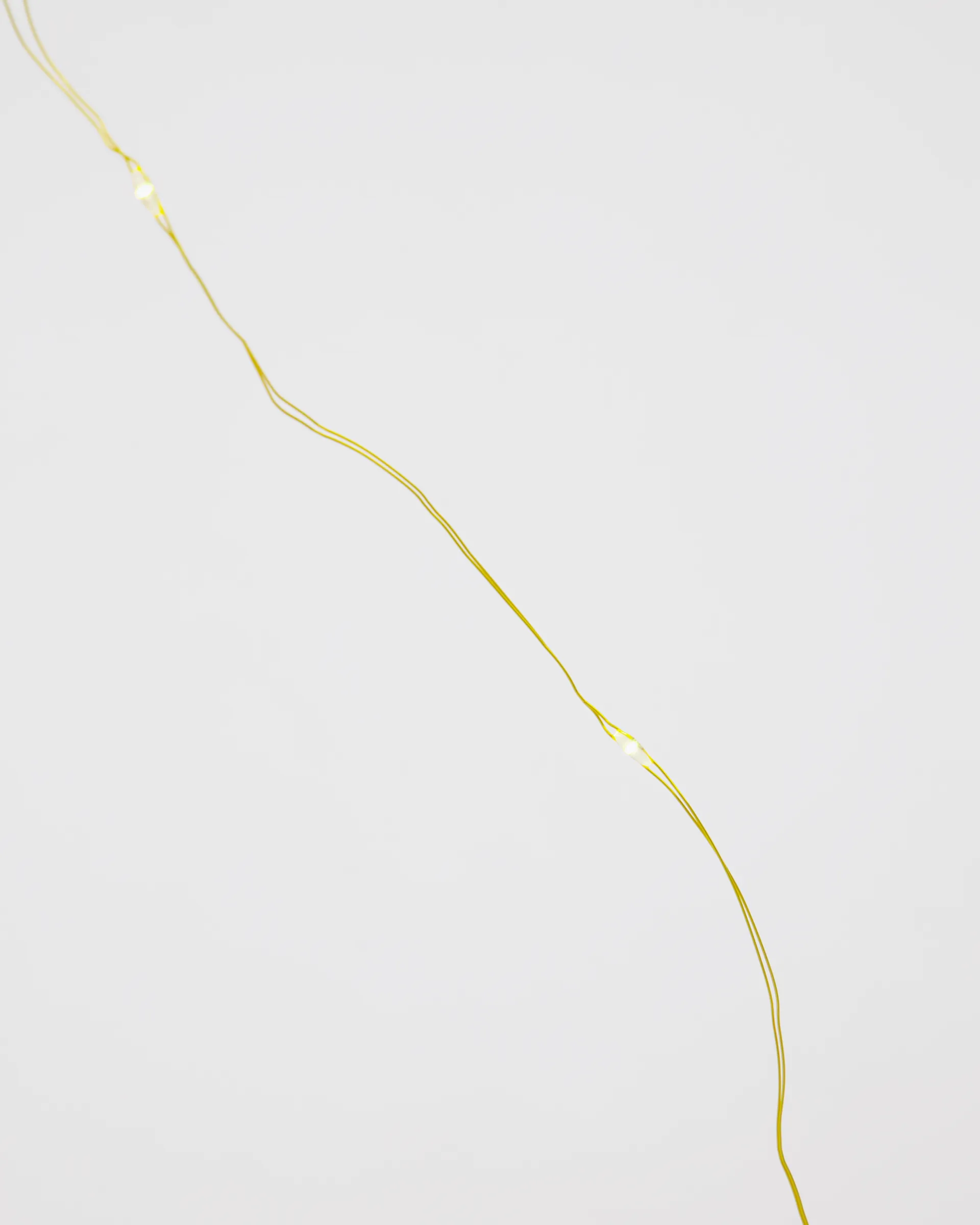 House Doctor lyskæde 10 meter 80 lamper, Messing House Doctor