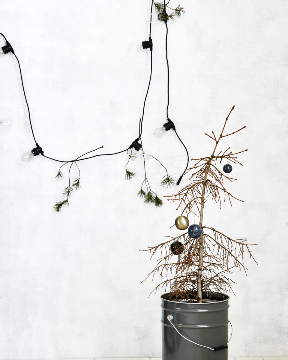 House Doctor lyskæde 840 cm, Sort House Doctor