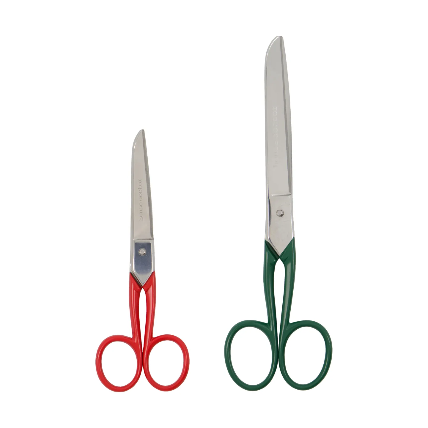 House Doctor sakse 2 pak, Rød, grøn House Doctor