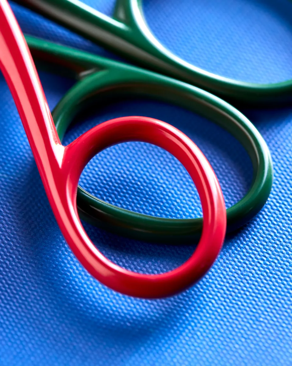 House Doctor sakse 2 pak, Rød, grøn House Doctor