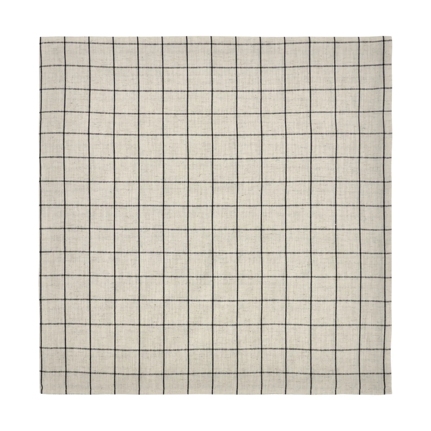 Join borddug 150x150 cm, Sort-off white House Doctor