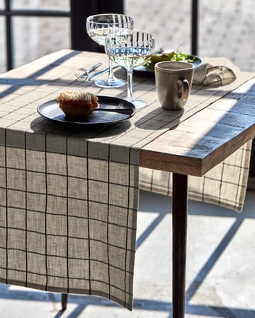 Join løber 40x140 cm - Sort-off white - House Doctor