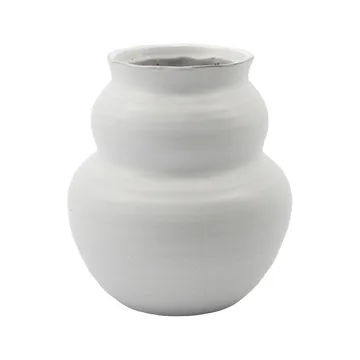 Juno vase 19 cm - Hvid - House Doctor