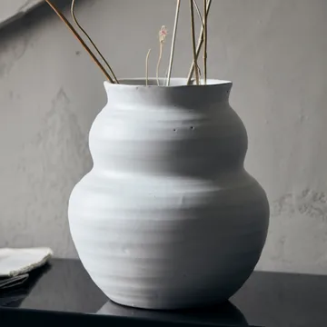 Juno vase 19 cm - Hvid - House Doctor
