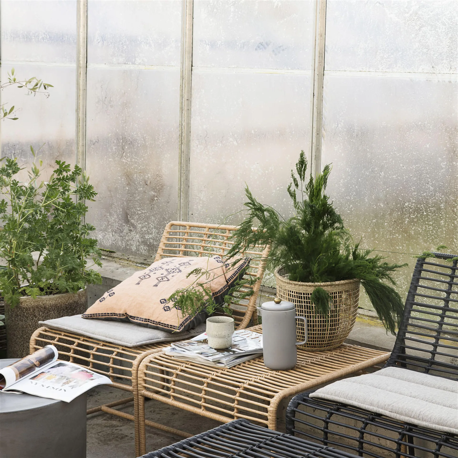 Lake krus grå, 8.3 cm House Doctor