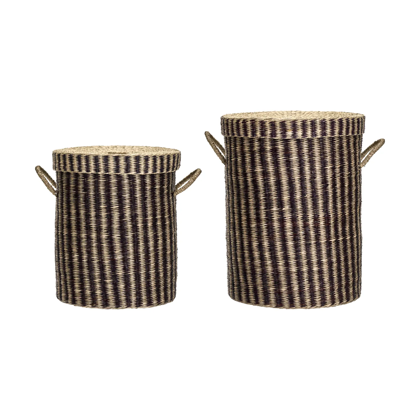 Laundry vasketøjskurv med låg 2 dele, Natur-brun House Doctor