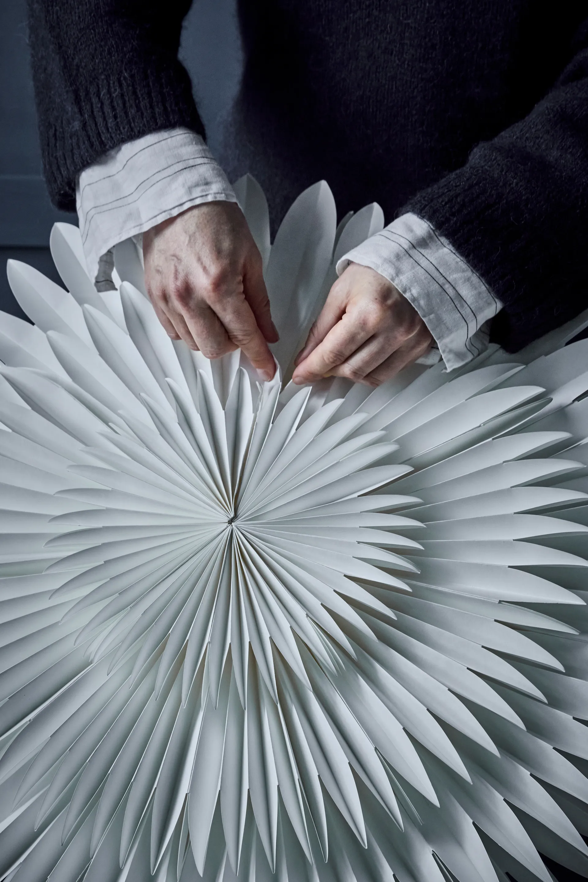 Layer julestjerne Ø60 cm, Hvid House Doctor