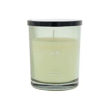 Leaf duftlys 50 timer - Grøn - House Doctor