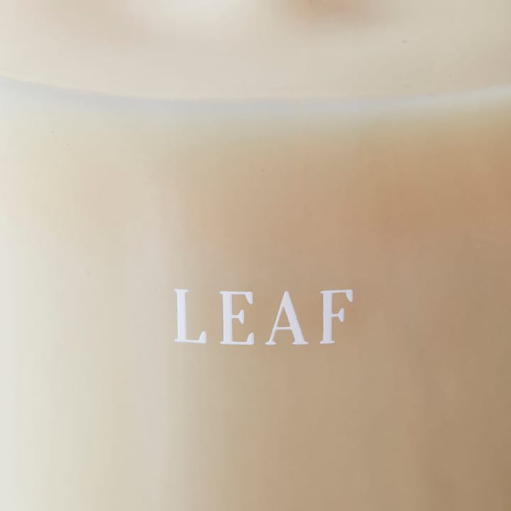 Leaf duftlys 50 timer - Grøn - House Doctor