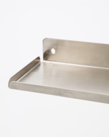 Ledge hylde 43 cm - Børstet sølv - House Doctor