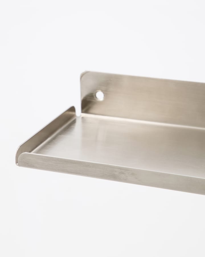 Ledge hylde 43 cm, Børstet sølv House Doctor