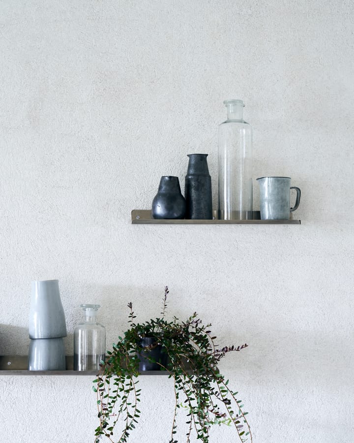 Ledge hylde 43 cm, Børstet sølv House Doctor