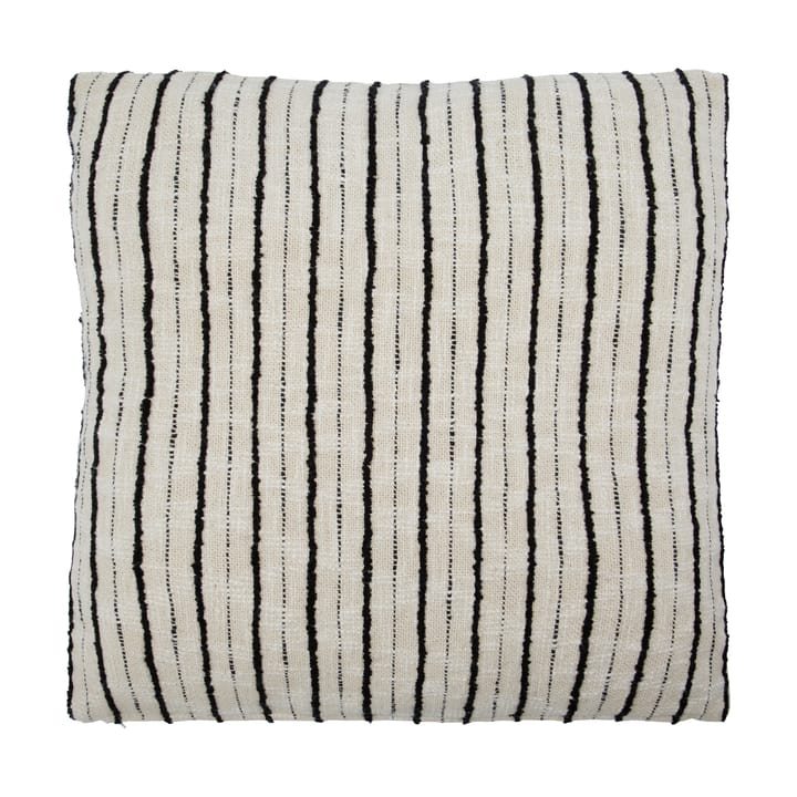 Lines pudebetræk 50x50 cm - Sort-offwhite - House Doctor