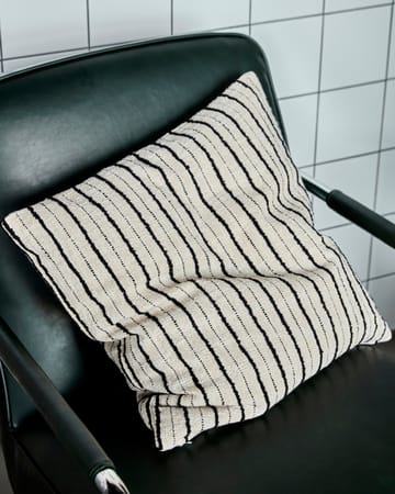 Lines pudebetræk 50x50 cm - Sort-offwhite - House Doctor