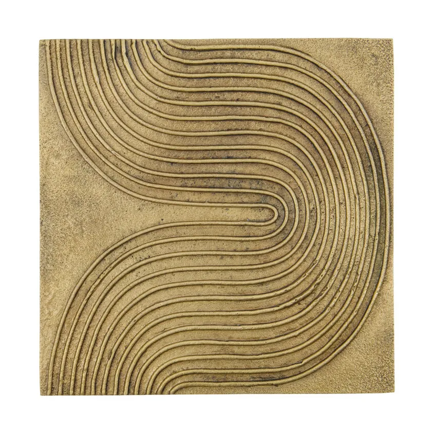 List vægkunst 4-pak, Antik messing House Doctor