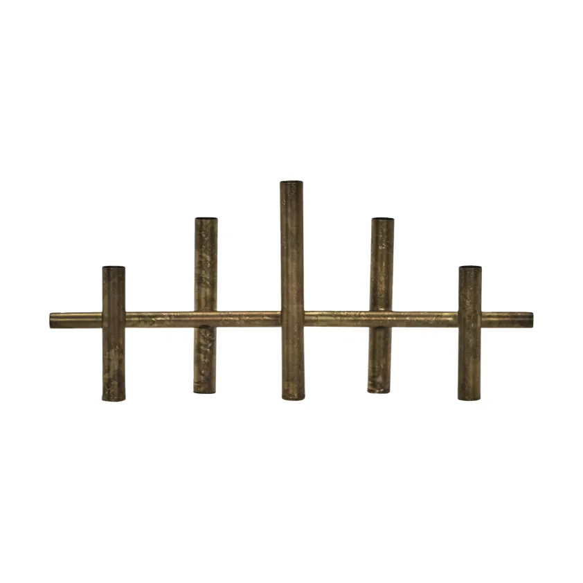 Maxi lysestage 45 cm, Antik messingfarve House Doctor